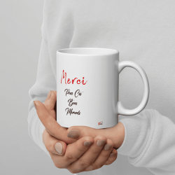 Mug collègue départ Tu peux partir tranquille cadeau drôle
