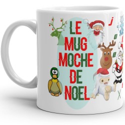 Mug moche de Noël drôle tasse cadeau kitsch et originale