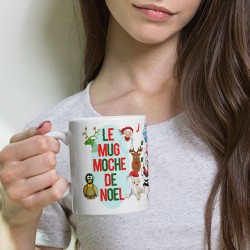 Mug moche de Noël drôle tasse cadeau kitsch et originale