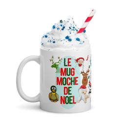 Mug moche de Noël drôle tasse cadeau kitsch et originale