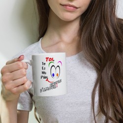 Mug p’tite gueule d’amour drôle tasse cadeau originale amour