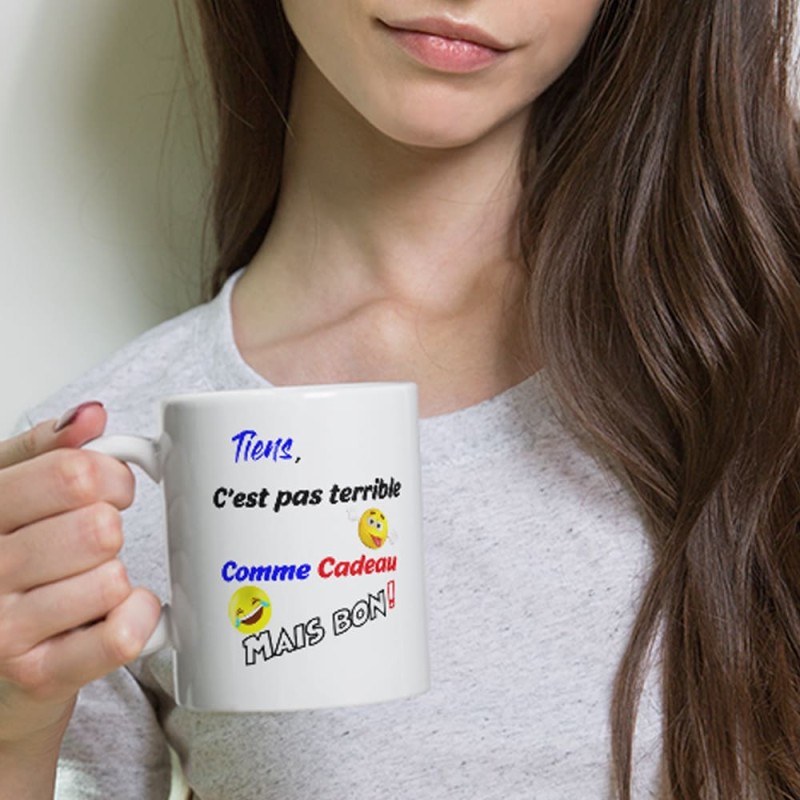 Mug pas terrible cadeau marrant tasse à offrir drôle