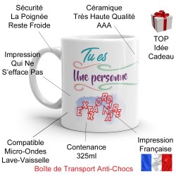 Mug tu es une personne extraordinaire tasse cadeau tendre