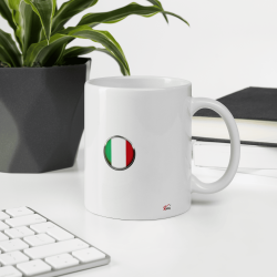 Mug homme italien tasse cadeau drôle aux couleurs d’Italie
