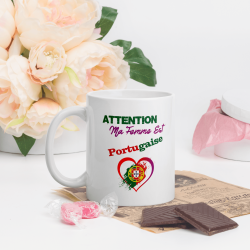 Mug ma femme est portugaise tasse cadeau drôle et complice