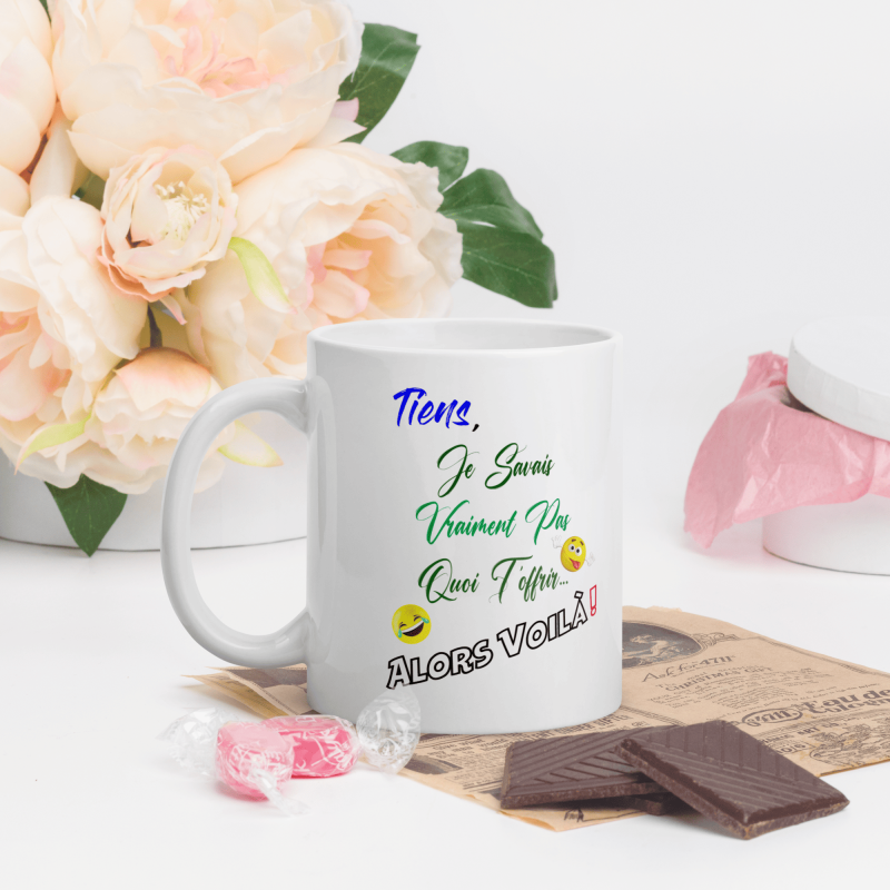Mug je savais pas quoi t'offrir