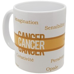 Mug Cancer rétro zodiaque tasse cadeau sensible et créatif