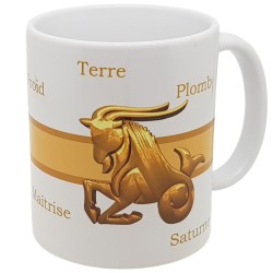 Mug Capricorne rétro idée cadeau astrologique utile et stylé