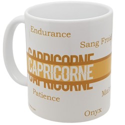 Mug Capricorne rétro idée cadeau astrologique utile et stylé