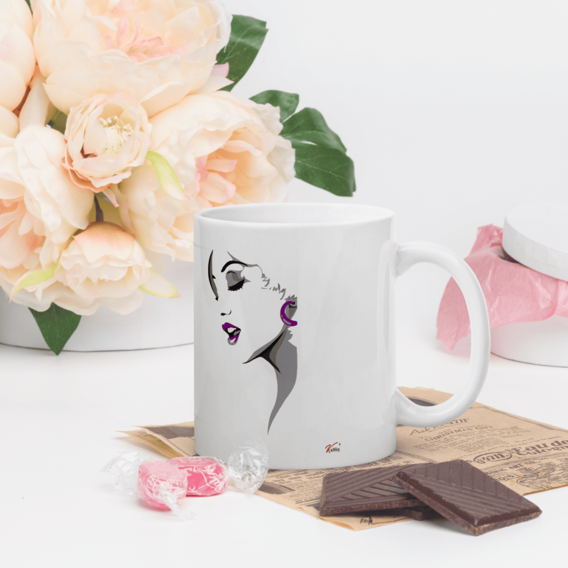 Mug Connasse mots croisés Cadeau drôle et décalé pour femme