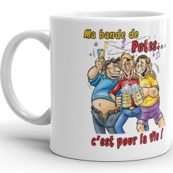 Mug Ma bande de potes, Tasse drôle pour amis fidèles