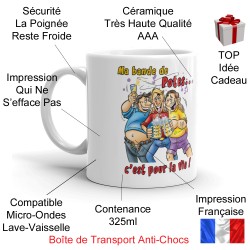 Mug Ma bande de potes, Tasse drôle pour amis fidèles