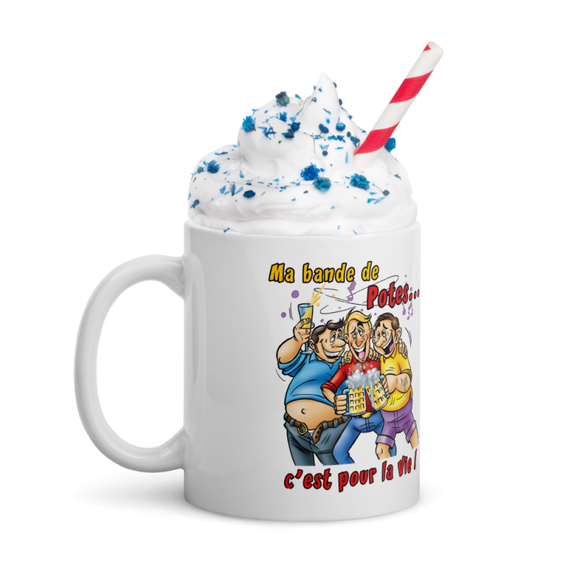 Mug Ma bande de potes, Tasse drôle pour amis fidèles