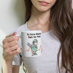 Mug convalescence Tu seras bientôt sur pieds idée cadeau pas cher