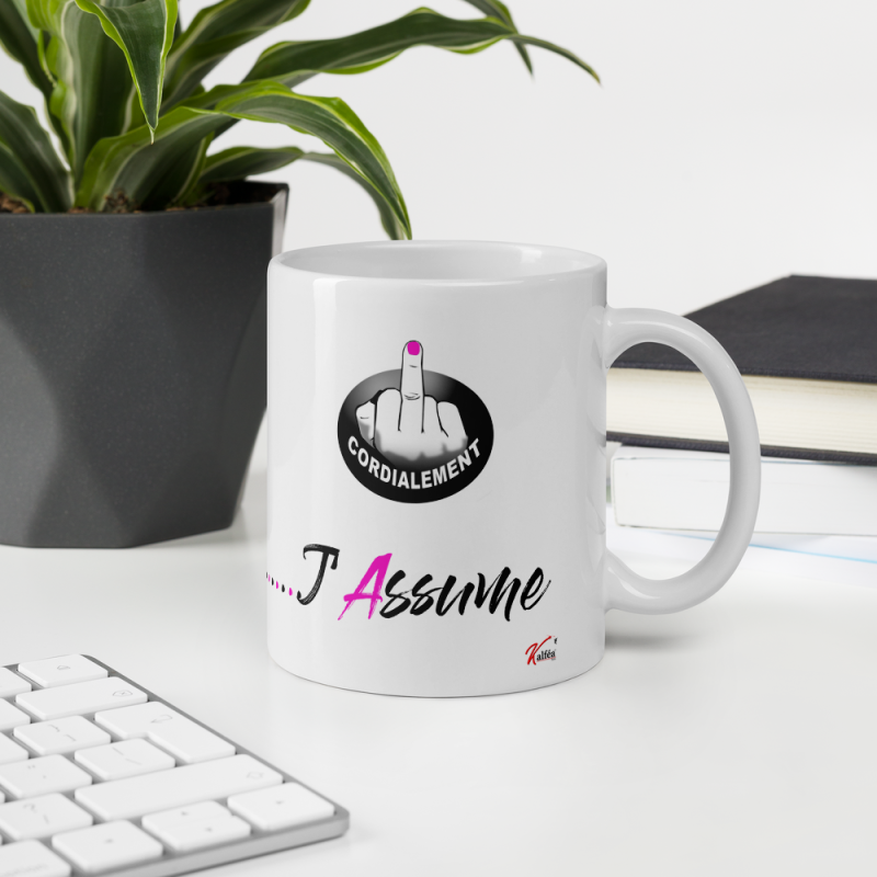 Mug J’suis trop une Pétasse tasse cadeau à offrir