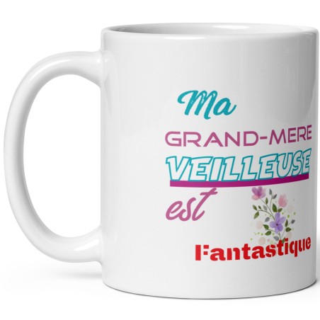 Mug mamie Veilleuse tasse cadeau grand-mère n°1 pas cher