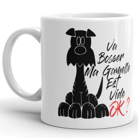 Mug humour chien tasse cadeau maître de chien