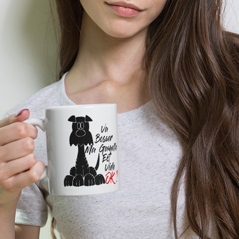 Mug humour chien tasse cadeau maître de chien