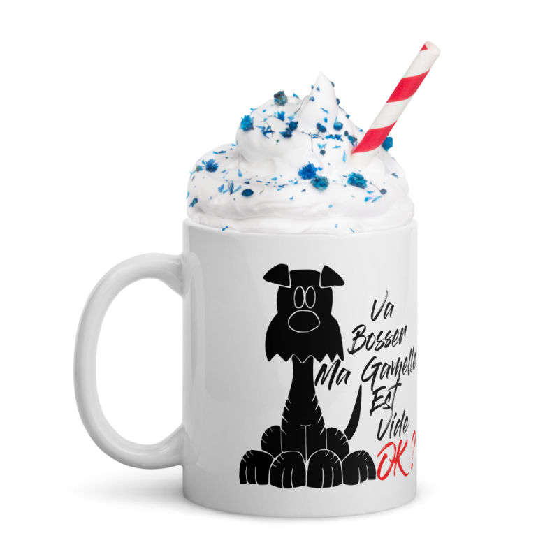 Mug humour chien tasse cadeau maître de chien