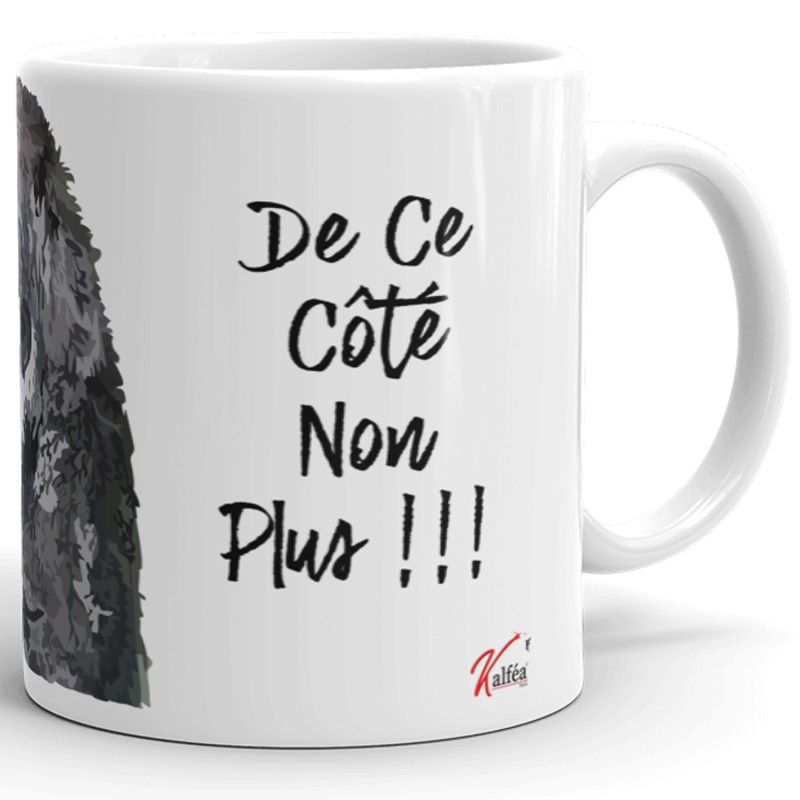 Mug me parle pas humour gorille tasse cadeau décalée