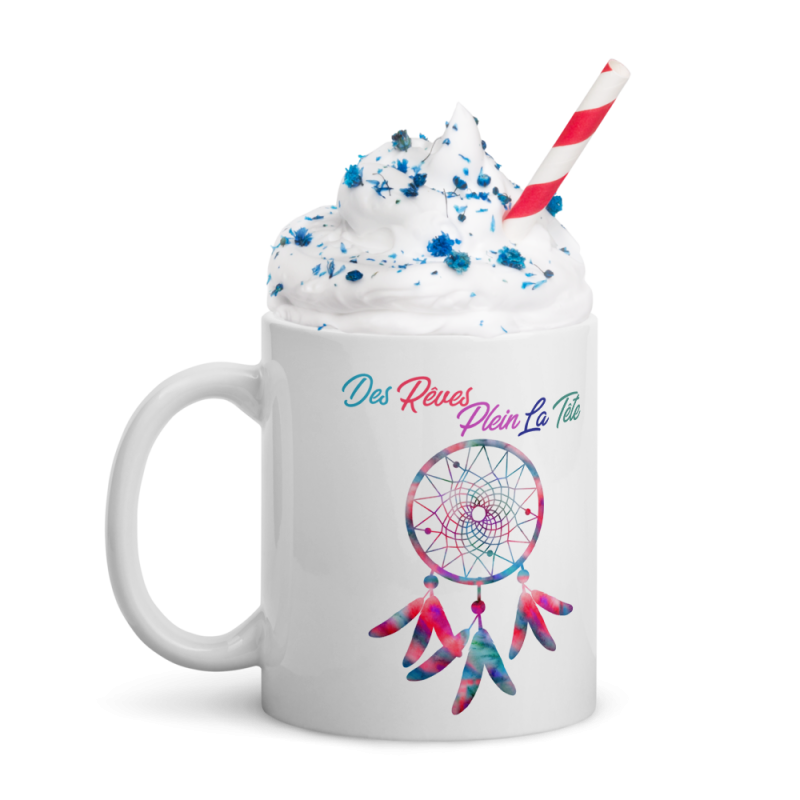 Mug attrape-rêves pastel tasse cadeau doux et rêveur