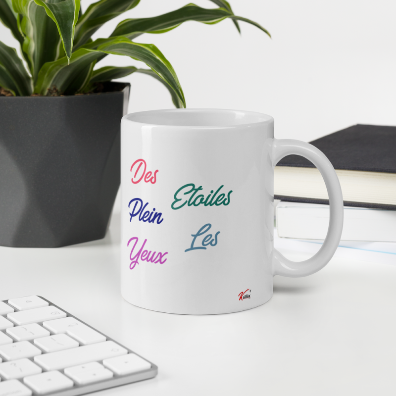 Mug attrape-rêves pastel tasse cadeau doux et rêveur