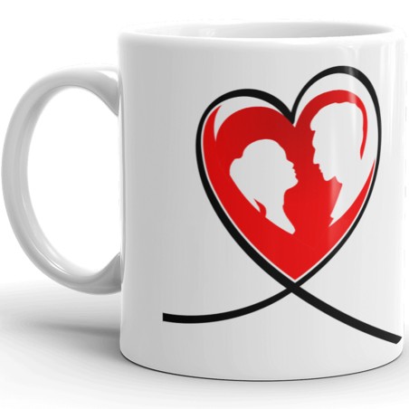 Mug amour je pense que tu as compris pas cher