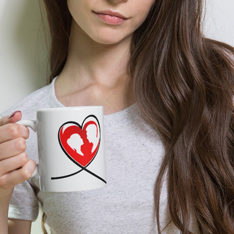 Mug amour je pense que tu as compris pas cher