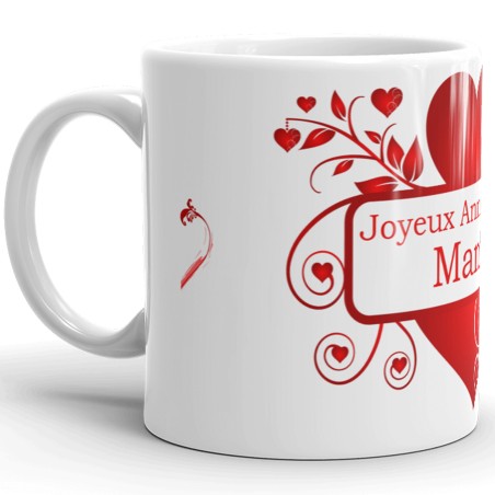 Mug anniversaire Mamie tasse cadeau élégante pas chère
