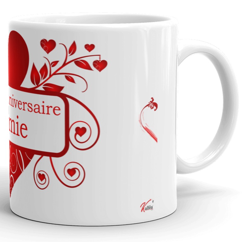Mug anniversaire Mamie tasse cadeau élégante pas chère