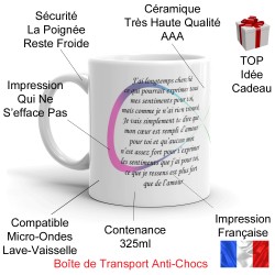 Mug amour infini déclaration je t’aime pas cher