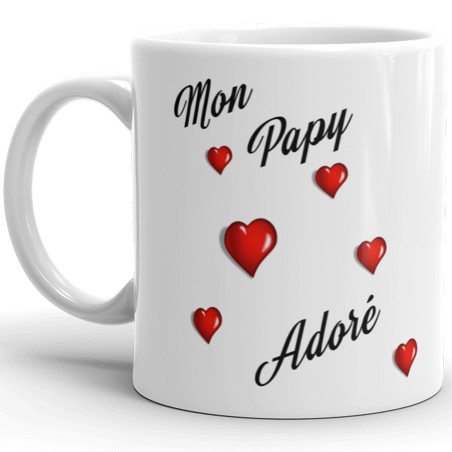 Tasse cadeau Mon Papy adoré mug à offrir plein d’amour