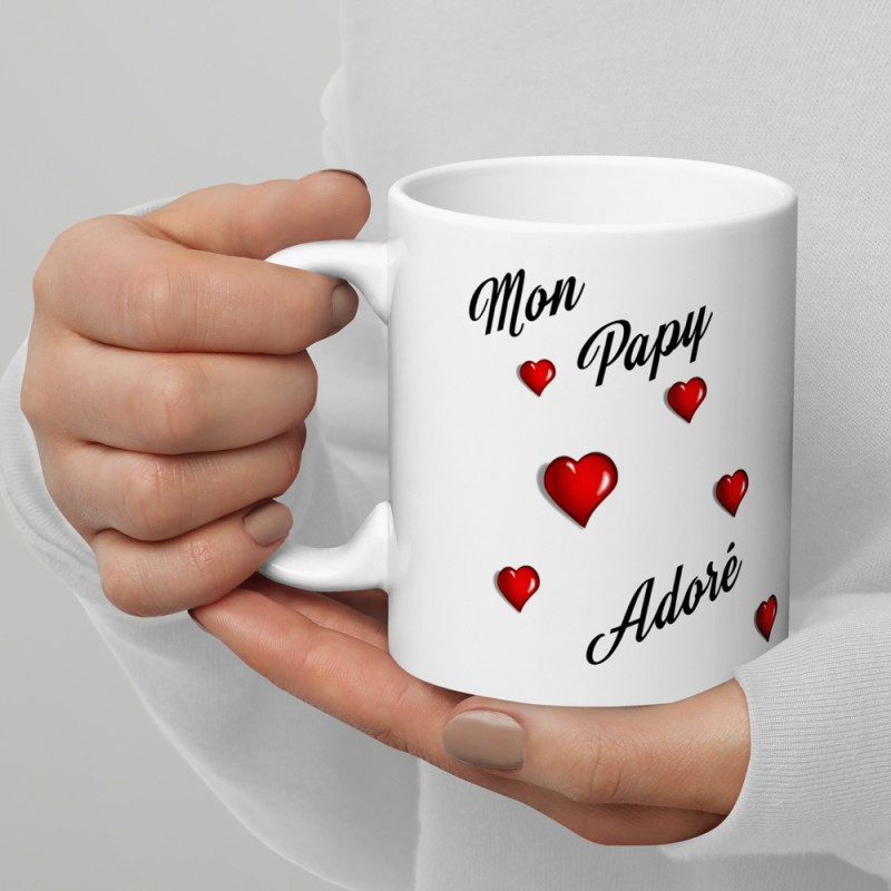 Tasse cadeau Mon Papy adoré mug à offrir plein d’amour