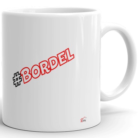 Mug humour Arrête d’être grossier cadeau original pas cher