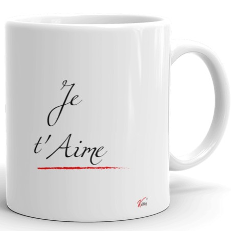 Mug Ma Maman d’Amour rouge pour un cadeau tendre et émouvant