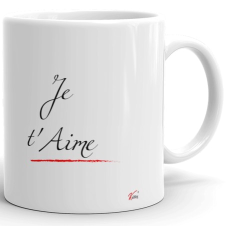 Mug Mon Papa Adoré avec message Je t’aime pour la fête des pères