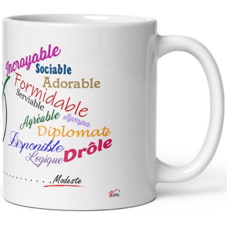 Mug anniversaire 80 ans Moi déjà extraordinaire idée cadeau drôle