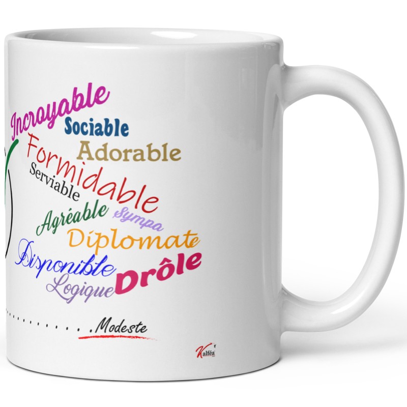 Mug anniversaire 71 ans pas cher cadeau drôle à offrir