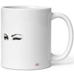 Tasse J'men Bats Les Cils – mug cadeau femme drôle et stylé