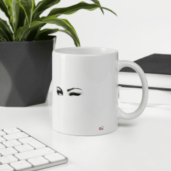 Tasse J'men Bats Les Cils – mug cadeau femme drôle et stylé