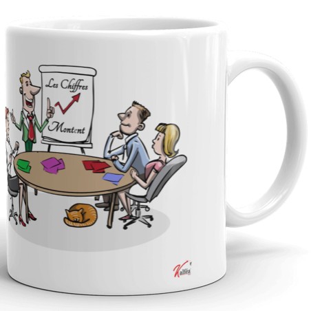Mug humour départ collègue – tasse cadeau pour mutation ou retraite