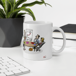 Mug humour départ collègue – tasse cadeau pour mutation ou retraite
