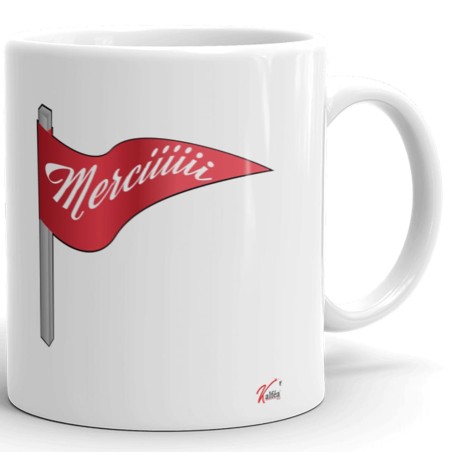 Mug humour départ collègue,  tasse cadeau originale et complice