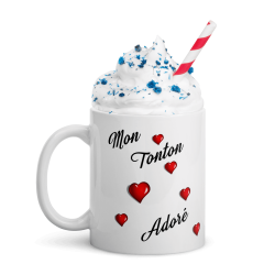 Mug Mon Tonton Adoré idée cadeau originale pour oncle