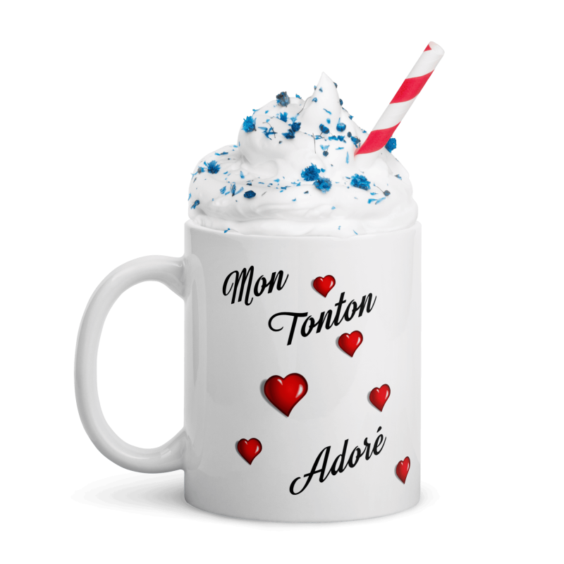 Mug Mon Tonton Adoré idée cadeau originale pour oncle