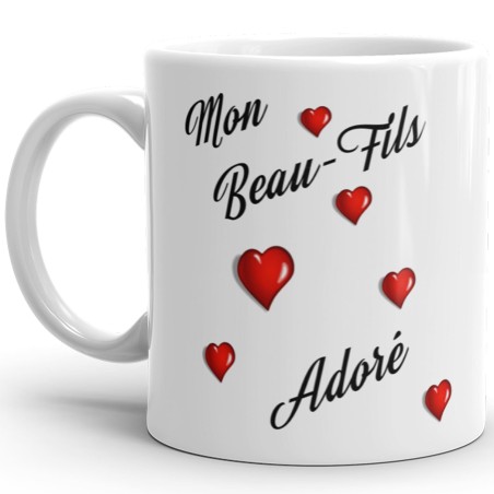 Mug Mon Beau Fils Adoré tasse cadeau originale