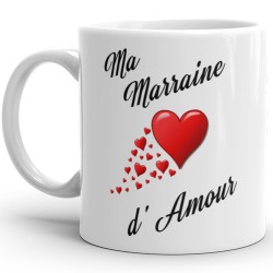 Tasse Ma Marraine d’Amour mug cadeau original