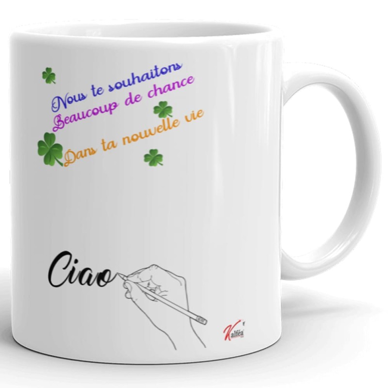 Mug pas cher collègue drôle idée cadeau départ humour