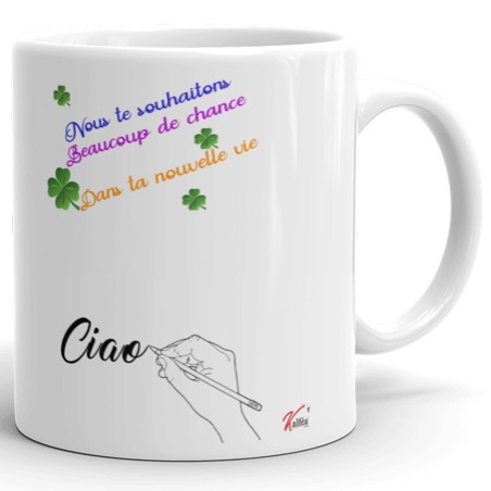 Mug pas cher collègue drôle idée cadeau départ humour