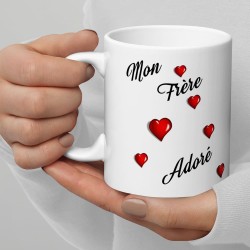 Tasse Mon Frère Adoré mug cadeau original